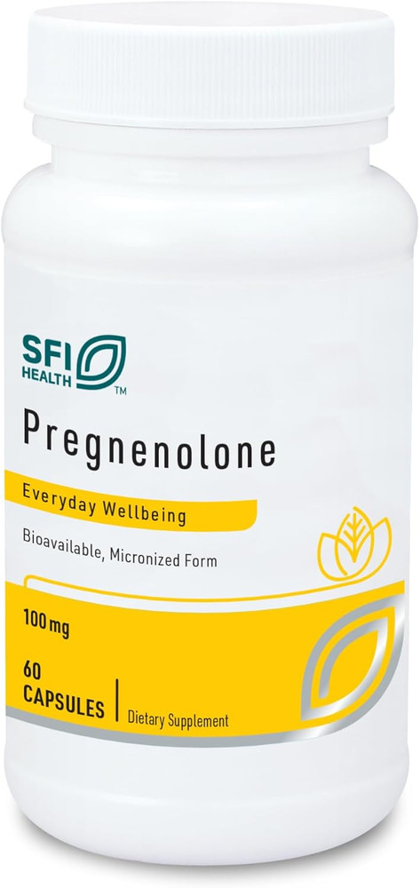 Pregnenolone 100mg. 60 Count