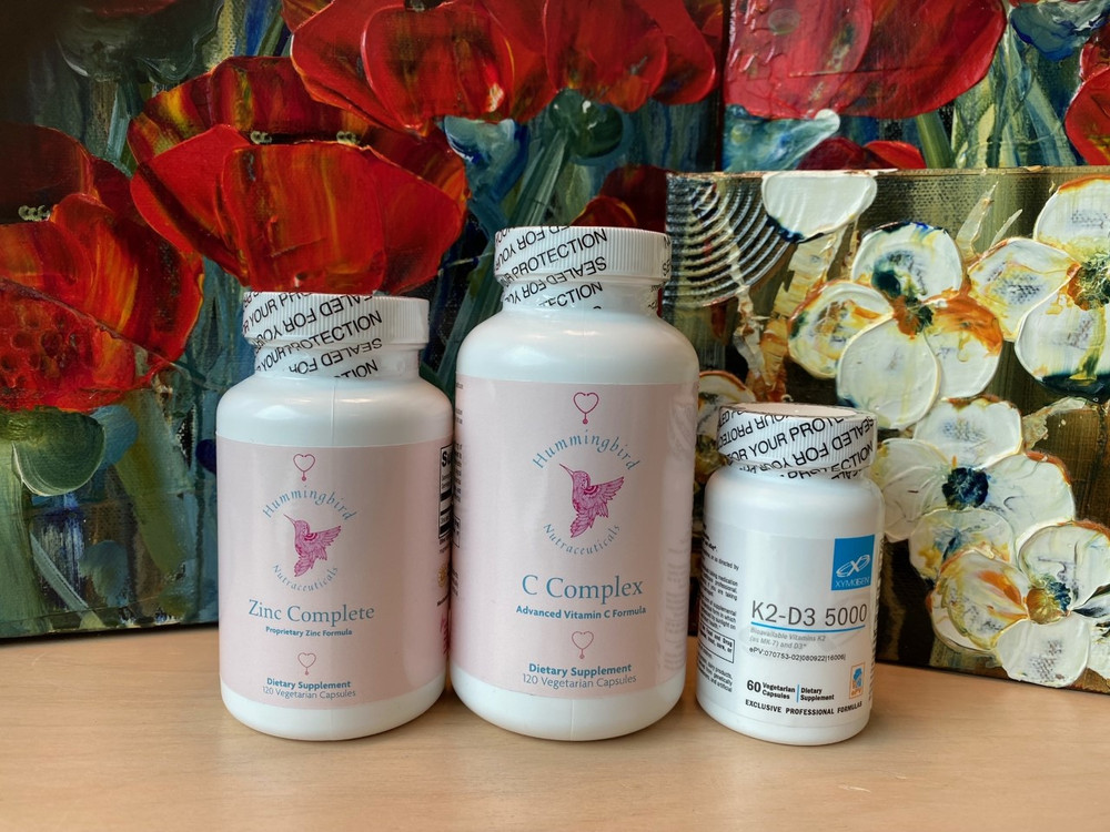 Immune Bundle - Basic - Zinc, Vitamin C, and K2D3 5000