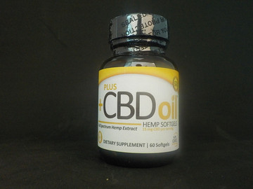 CBD Oil Softgels (15mg) 60 Ct.