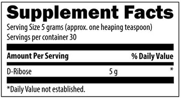 D - Ribose 500 grams - SAP