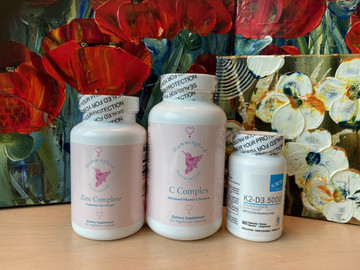 Immune Bundle - Basic - Zinc, Vitamin C, and K2D3 5000