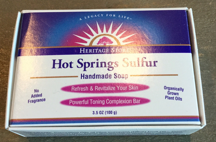 Clear skin therapy with sulfur and colloidal silver to clarify pores, and warming mustard powder to invigorate cellular circulation.