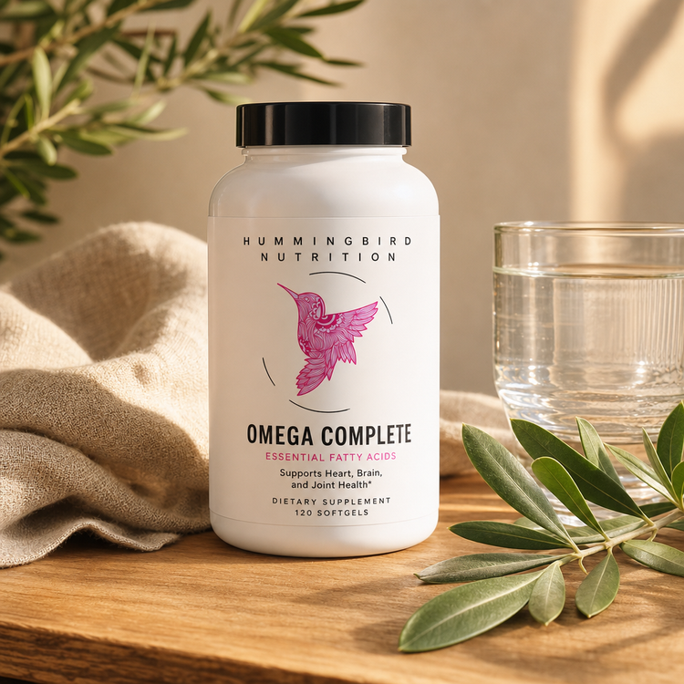 Omega Complete - 120 Count - Tilapia Free - Hummingbird Nutraceuticals