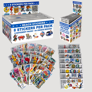 Beach Stickers