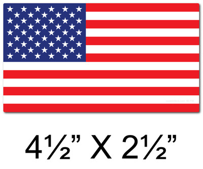 American Flag Sticker 50-118