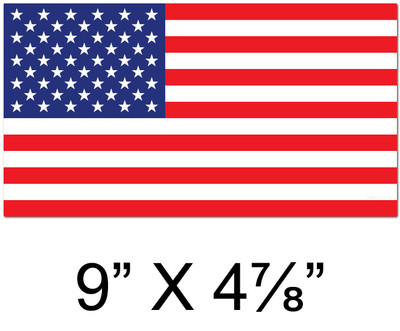 American Flag Sticker 50-138