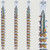 Muskie 8" Double-Sided Fish Stickers – 48-Pack Hook Strip Display
