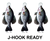 Crappie 8" Two-Sided Fish Stickers – 10 Pack