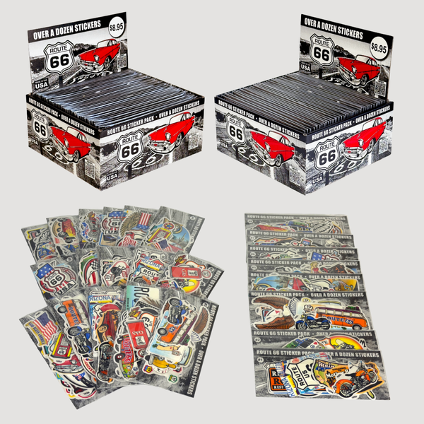 Route 66 Stickers