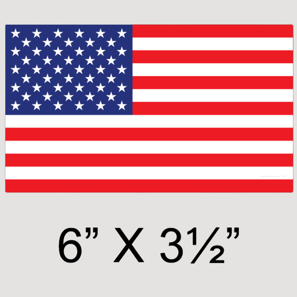 American Flag Sticker 50-127