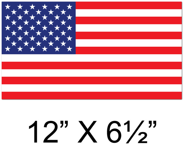 American Flag Sticker 50-144