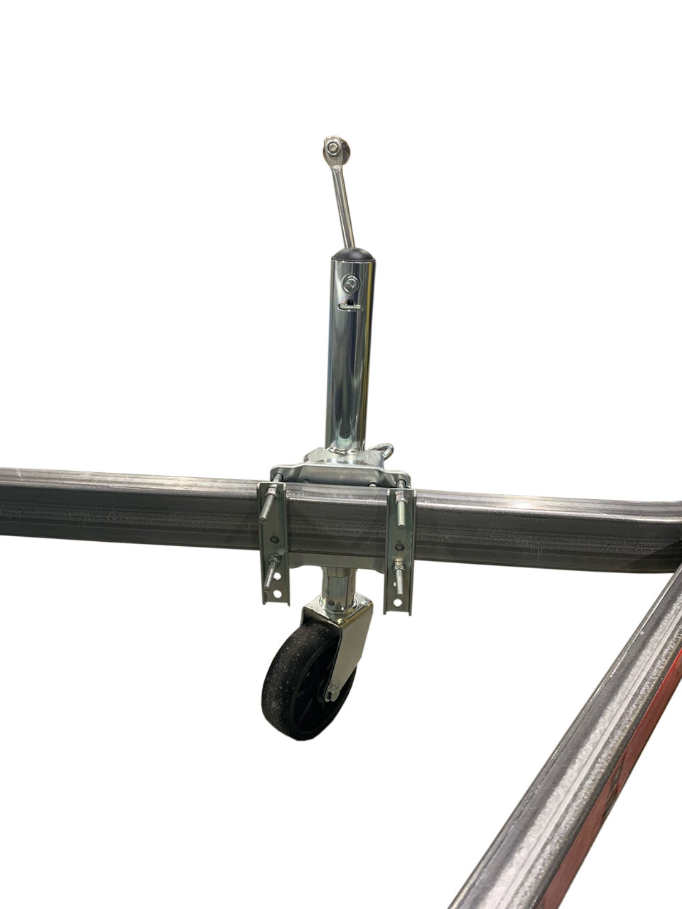 Marine Bolt-on Tongue Jack w/Wheel 