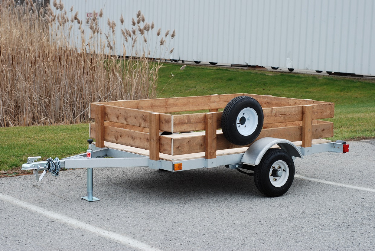 4' X 6' Galvanized Kit Trailer Westbrook Trailer Parts