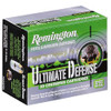 Remington Ammunition 28939 Ultimate Defense 40S&W 180gr Brass Jacketed Hollow Point 20 Per Box