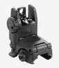 Magpul MAG248-BLK MBUS Rear Sight Folding Black for AR-15, M16