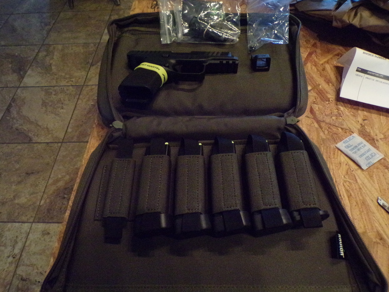 Rost Martin RM1CBLKOSPSPL RM1C Bundle Compact 9mm Luger 17+1 4" Black Match Grade Barrel, Black Nitron Steel Optic Ready/Serrated Slide, Black Polymer Frame w/Picatinny Rail, Textured Grip, Viridian RFX-11 Green Dot, Ambidextrous