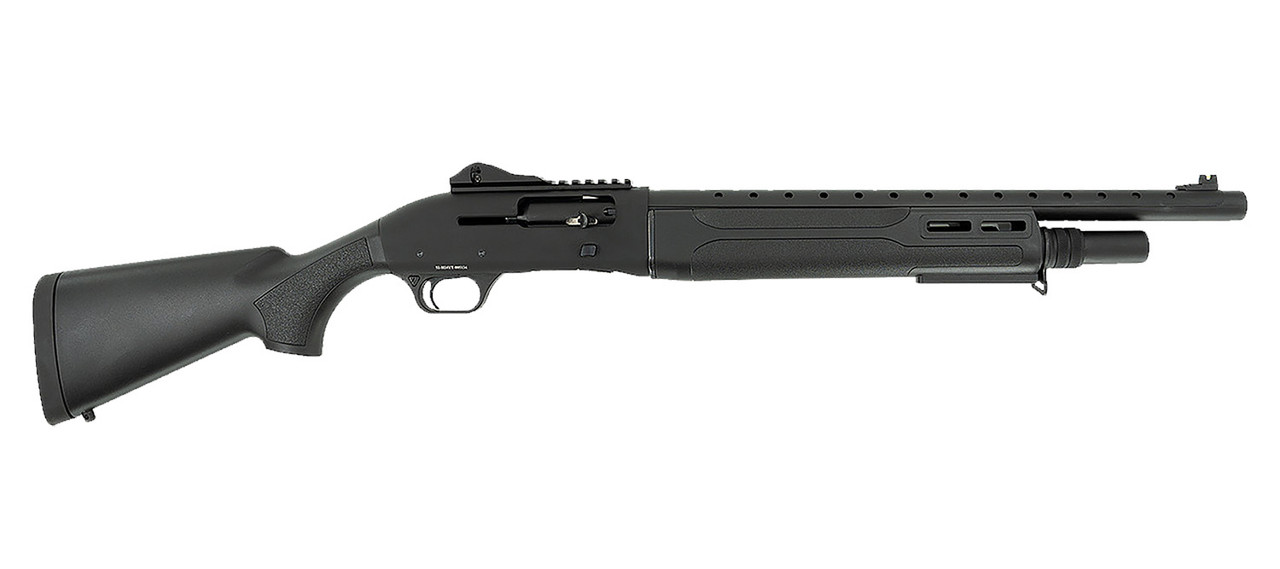 Tokarev USA 21000422 T300 A1 Kit 12 Gauge Semi-Auto 3" 5+1 18.50" Black Chromate Steel Barrel, Black Anodized Receiver w/Picatinny Rail, Fixed Black Polymer Stock