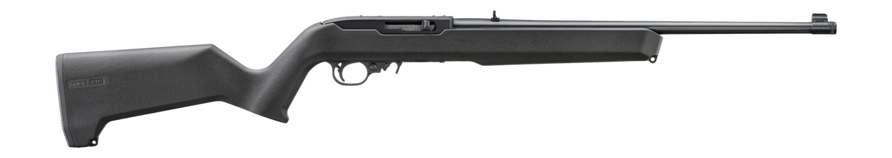 Ruger 32021 10/22 22 LR 10+1 18.50" Satin Black Alloy Steel Threaded Barrel, Drilled & Tapped Receiver, Black Magpul MOE X-22 w/M-LOK Textured Synthetic Stock