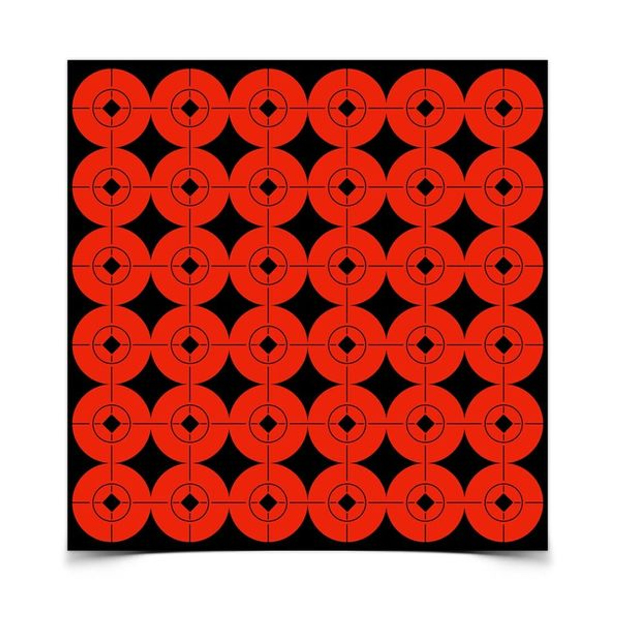 Birchwood/Casey 1" spots, slef-adhesive target spots