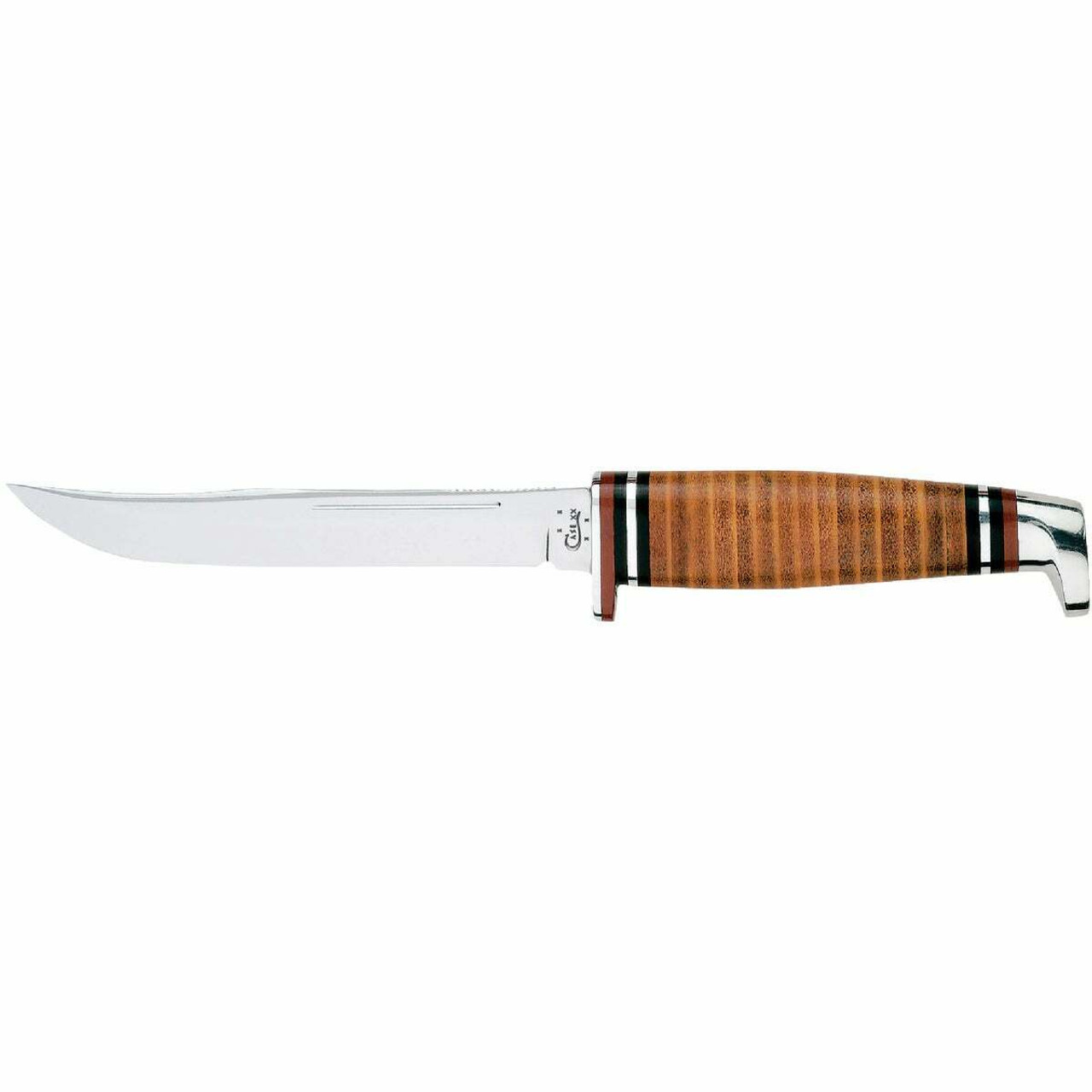 Case Hunter, 5.25" Blade, Leather Handle & Sheath Made in USA