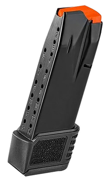 FN 20100708 Reflex  Magazine 15rd 9mm Luger, Black Extended Floorplate, Fits FN Reflex