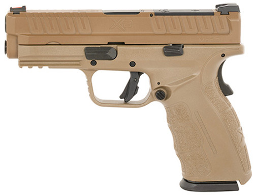 Springfield Armory XDDG9101FOSP XD Mod3 OSP 9mm Luger 16+1 4" Black Melonite Steel Barrel, Steel Optic Ready/Serrated Slide, Flat Dark Earth Polymer Frame w/Picatinny Rail Springfield Armory XDDG9101FOSP XD Mod3 OSP 9mm Luger 16+1 4" Black Melonite Steel Barrel, Steel Optic Ready/Serrated Slide, Flat Dark Earth Polymer Frame w/Picatinny Rail