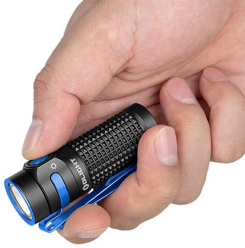 Olightstore Usa Inc BATON4KITBK Baton 4 Premium Edition Black Anodized 12/60/300/600/1,300 Lumens White LED