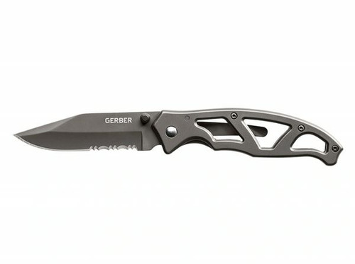 Gerber Paraframe I Ti Grey Serrated