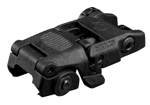 Magpul MAG248-BLK MBUS Rear Sight Folding Black for AR-15, M16