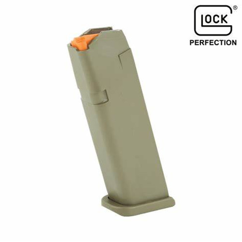 Glock 47458 OEM OD Green Detachable 17rd 9mm Luger for Glock 17