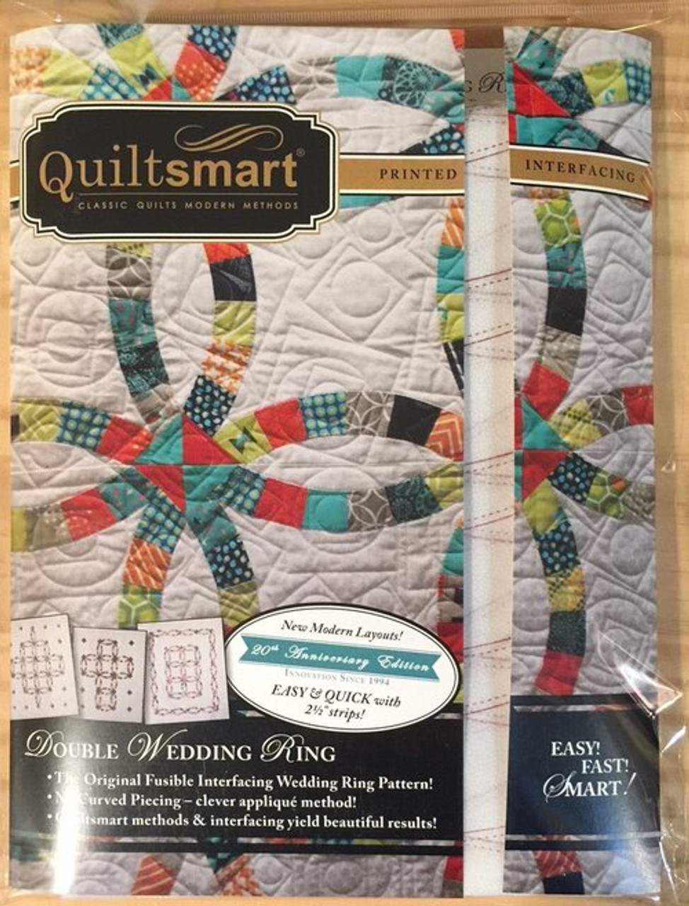 Shop Quiltsmart Double Wedding Ring Fabric Requirements & Discover