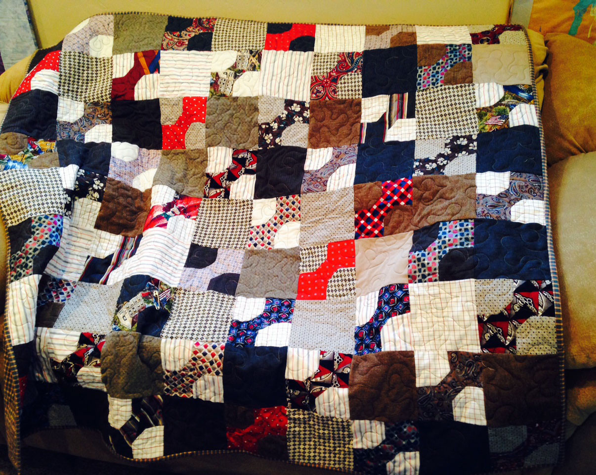 Bow Tie Printed Interfacing Quilt Pattern
