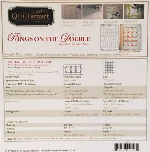 Rings on the Double - Quiltsmart