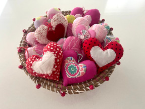 Make a Handmade Stuffed Heart Ornament Tutorial
