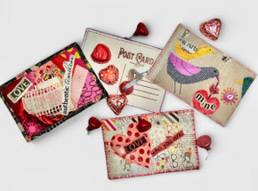 Make Quilted Valentine Cards - Send Them in the Mail!