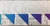 Flying geese table runner