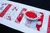Piano keys table runner with bowl of candy finished