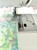 Showing stitching along the marked line to make the wave border