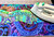 Showing how to use the wave border printed interfacing pattern