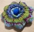 Pincushion made with the blossom in the Quiltsmart sample project pack