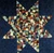 Scrappy lone star quilt