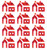 Schoolhouse block quilt design idea