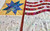 Old glory quilt work in progress