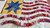 old glory quilt showing adding the waves