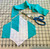 North star quilt block in progress