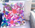 Finished flower explosion pillow