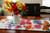 Flower explosion table runner by Julie