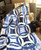 double wedding ring It's a 10! quilt top completed