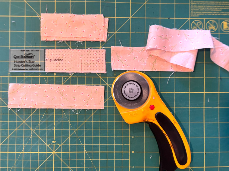 Hunter's Star Strip Cutting Guide