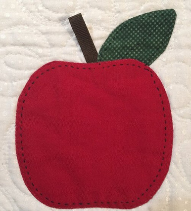 ZigZapps Apples Printed Interfacing